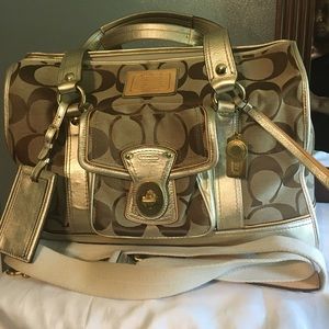 Coach Signature Dog Pet Carrier Bag Rare